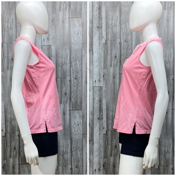 ⭐️Lilly Pulitzer Jubilee Collection Pink Sleeveless Top - Picture 4 of 6